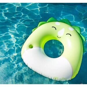 BigMouth x Squishmallows Tristan the Triceratops Pool Float w/Built-In Cupholder